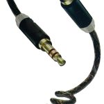 کابل AUX فنری طلاکوب SENTEX